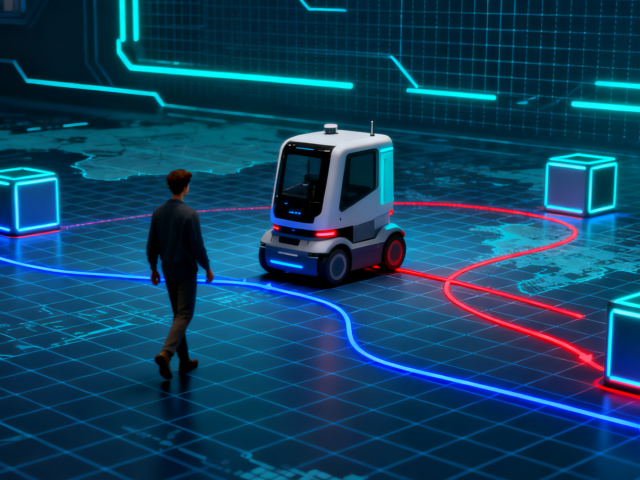 auto follow obstacle avoidance and path planning