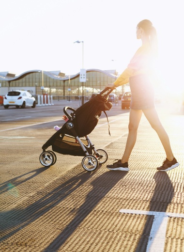 Consumer follow-me stroller platform