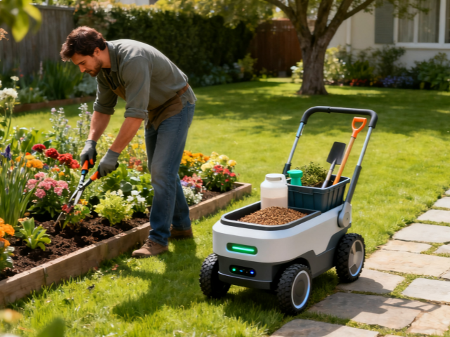 auto follow garden cart